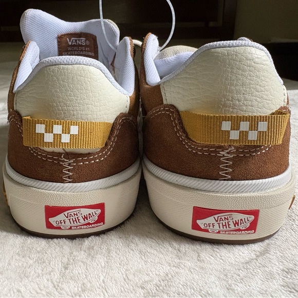 NEW Skate 2 Wayvee Men’s Sneaker, Brown/White, Size 10 - Picture 8 of 8